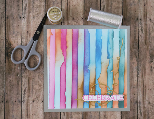 Tattered Stripes Stencils