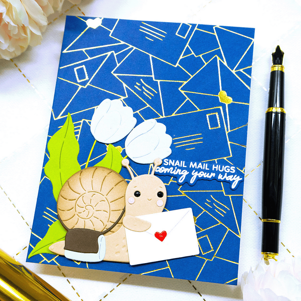 Snail Mail Post -  Small Die of the Month