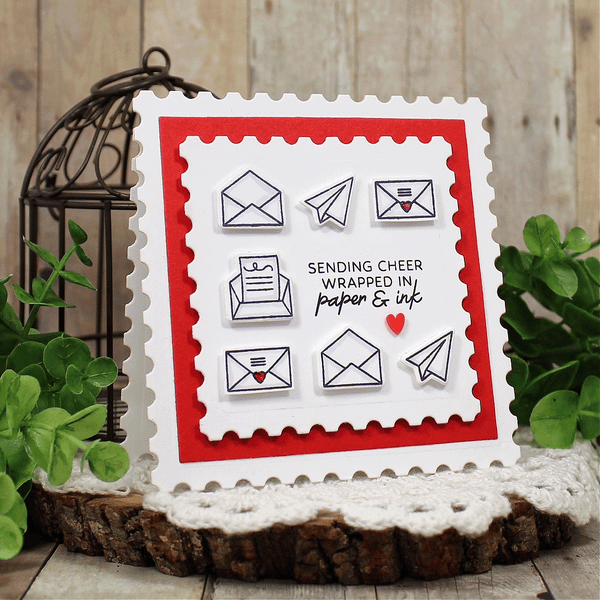 Send & Seal -  Clear Stamp of the Month