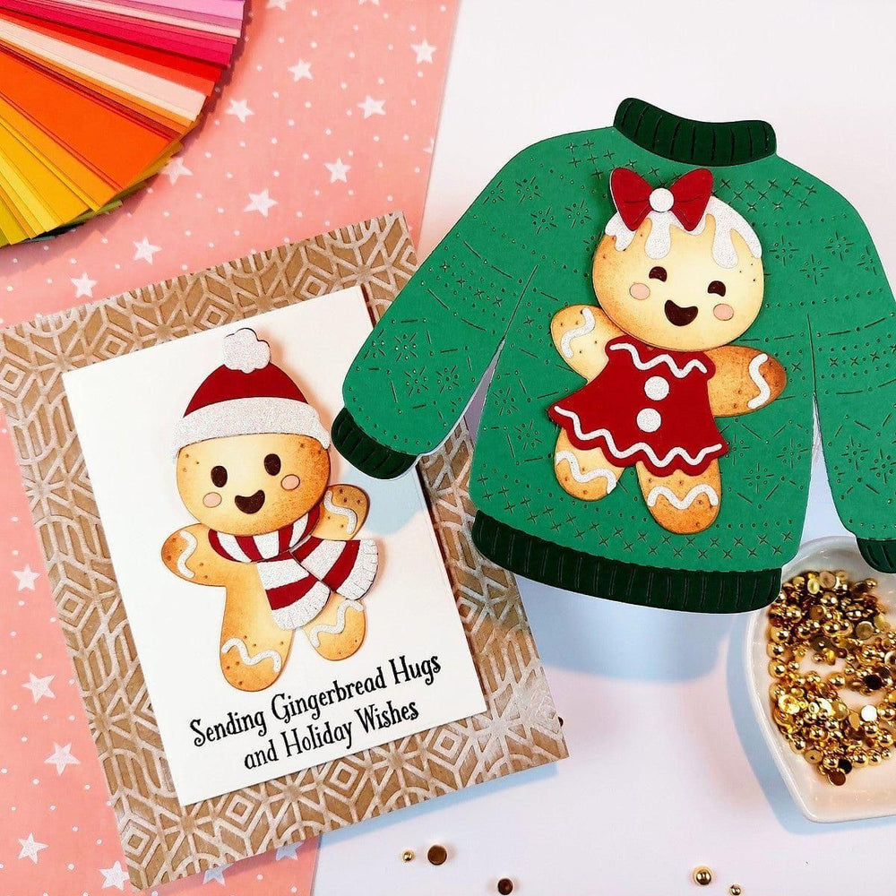 Dancin' Gingerbread Etched Dies