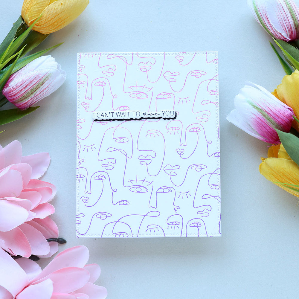 Perceptual Profiles Press + Foil Plate by Jaycee Gaspar