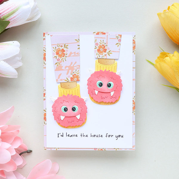 Cozy Toes Friends Clear Stamp Set