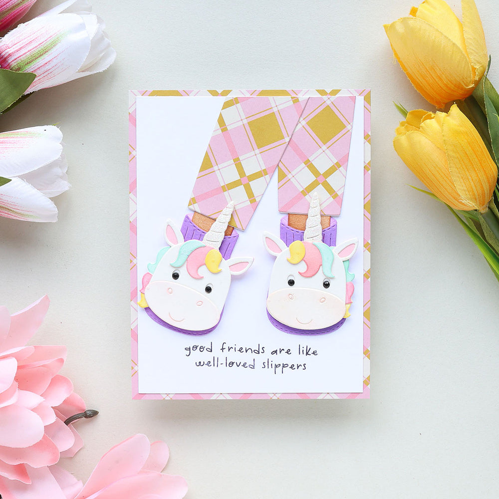 Exclusive - Cozy Toes Friends Stamp & Die Bundle