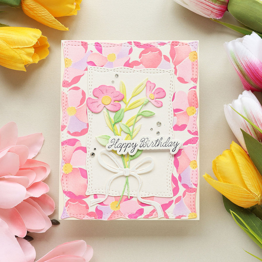 Leaf & Bloom Etched Dies
