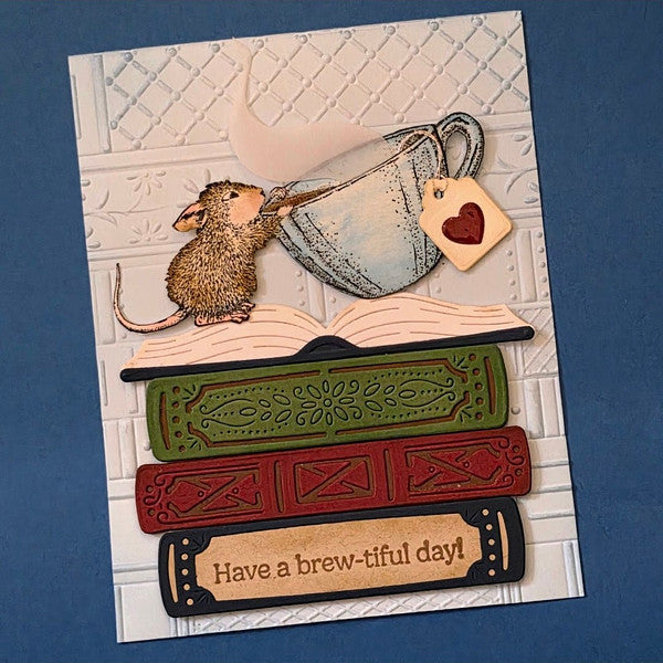 Brew-tiful Day Cling Rubber Stamps by House-Mouse