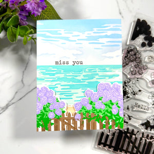 Coastal Blooms HeroScape Stamp & Cut