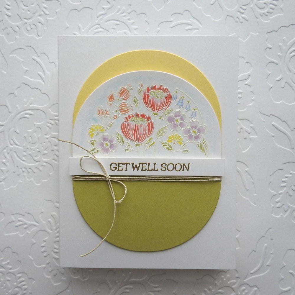 Essential Stylish Ovals Etched Dies
