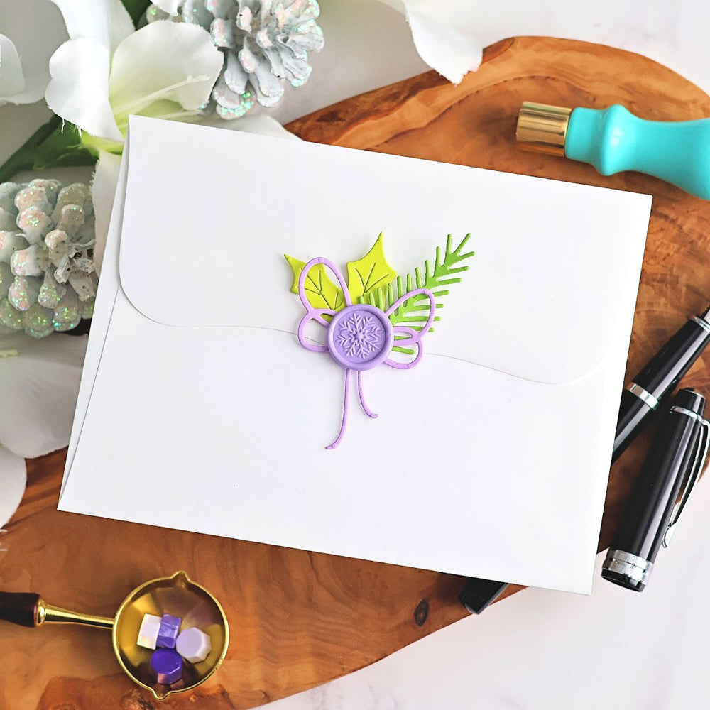 Snowflake Mini 3D Wax Seal