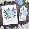 Vivid Blooms Etched Dies