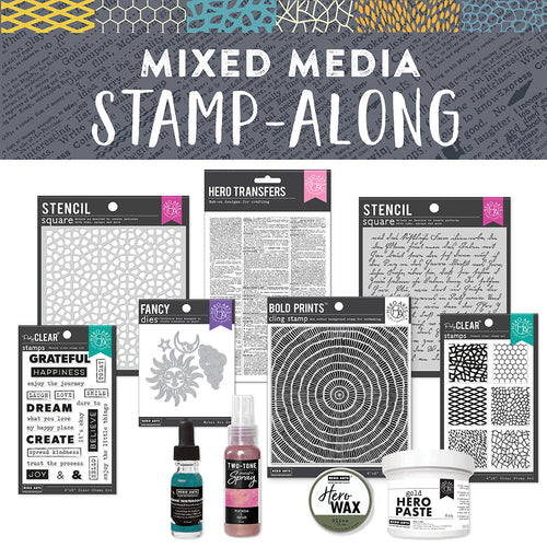 WB1148 Mixed Media 2024 Stamp-Along Bundle