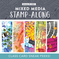 FUN Mixed Media Art Journaling With Postage Stamps–Tutorial Tidbits 