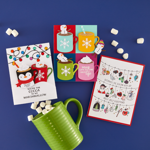 Merry Mugs and Kisses Die, Stamp & Stencil Bundle