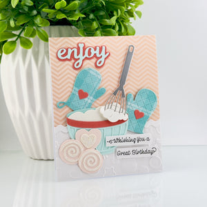 Confection Companions 3D Embossing Folder by Tina Smith