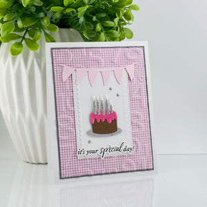 Classic Pooh Birthday Accessories Etched Dies by Simple Stories