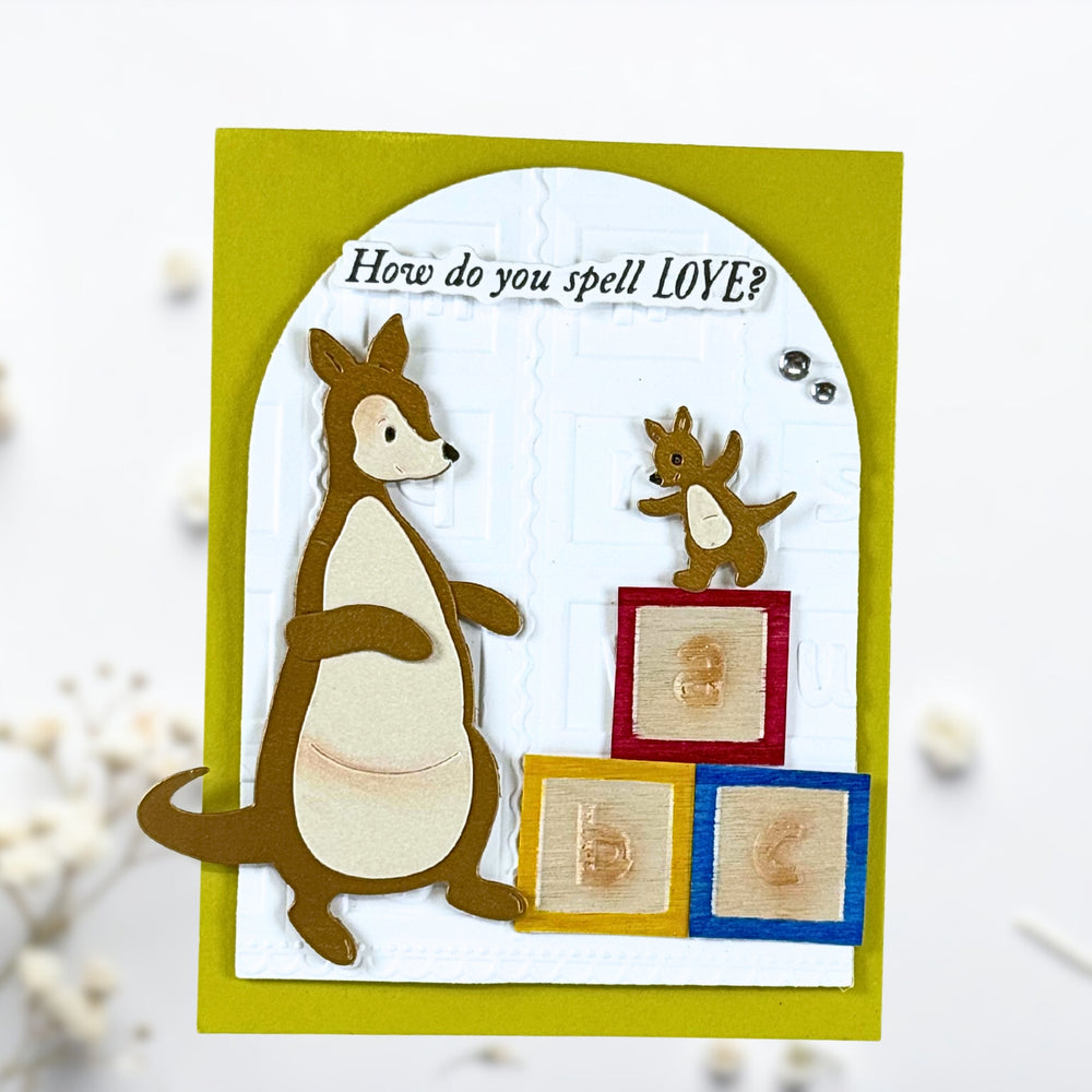 Kanga & Roo Characters Etched Dies with Simple Stories