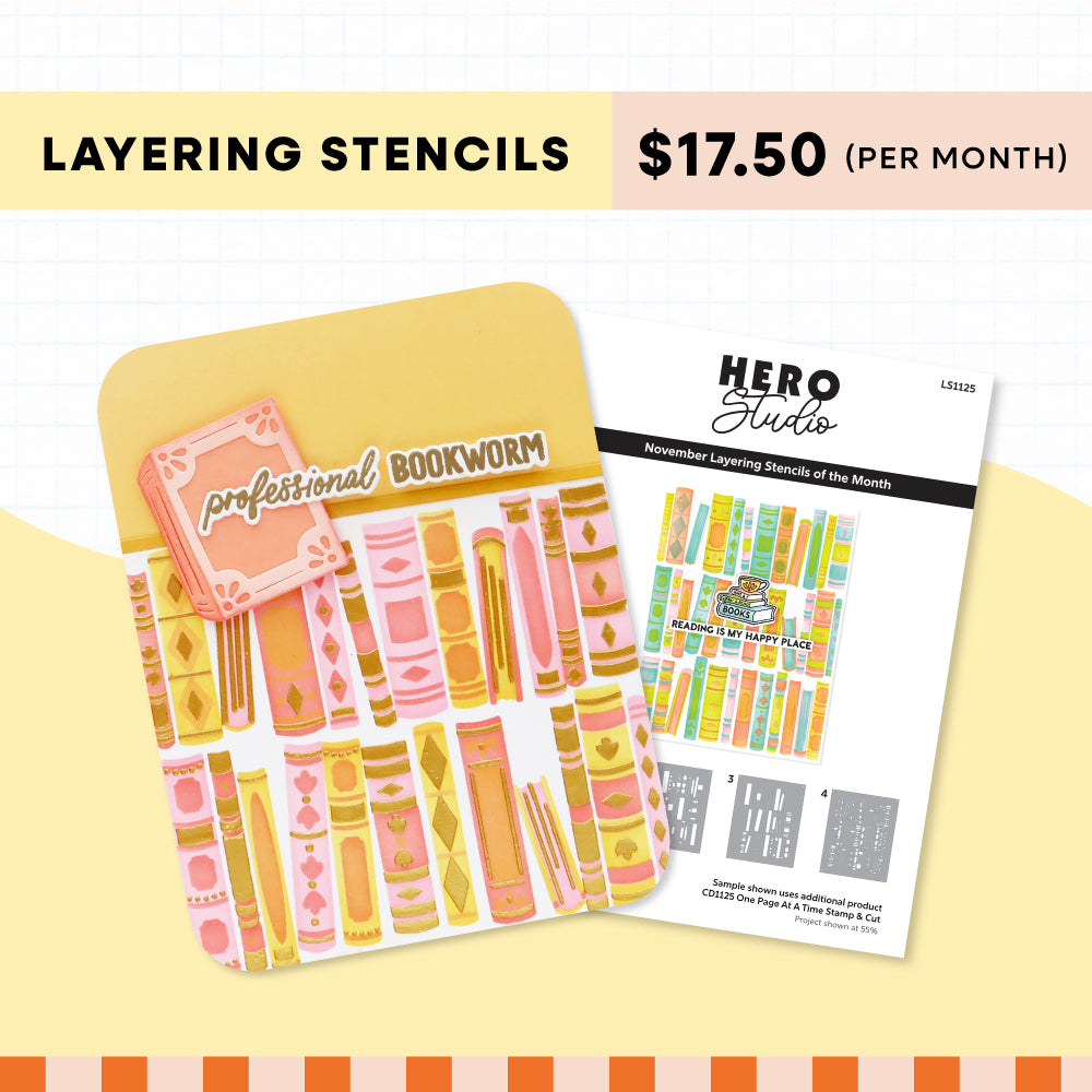 Hero Studio Stencils Subscription Hero Studio Stencils Subscription