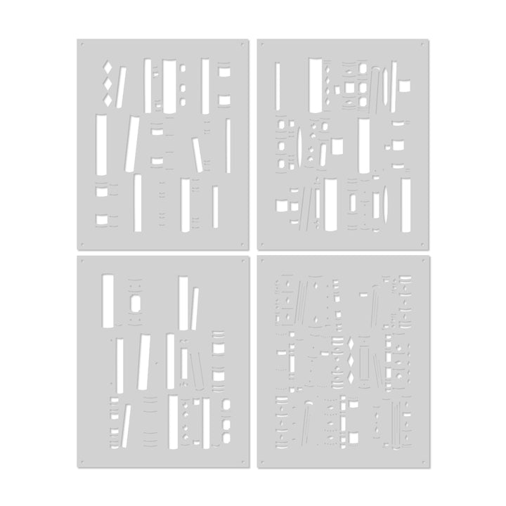 On the Shelf Layering Stencils of the Month - November 2025