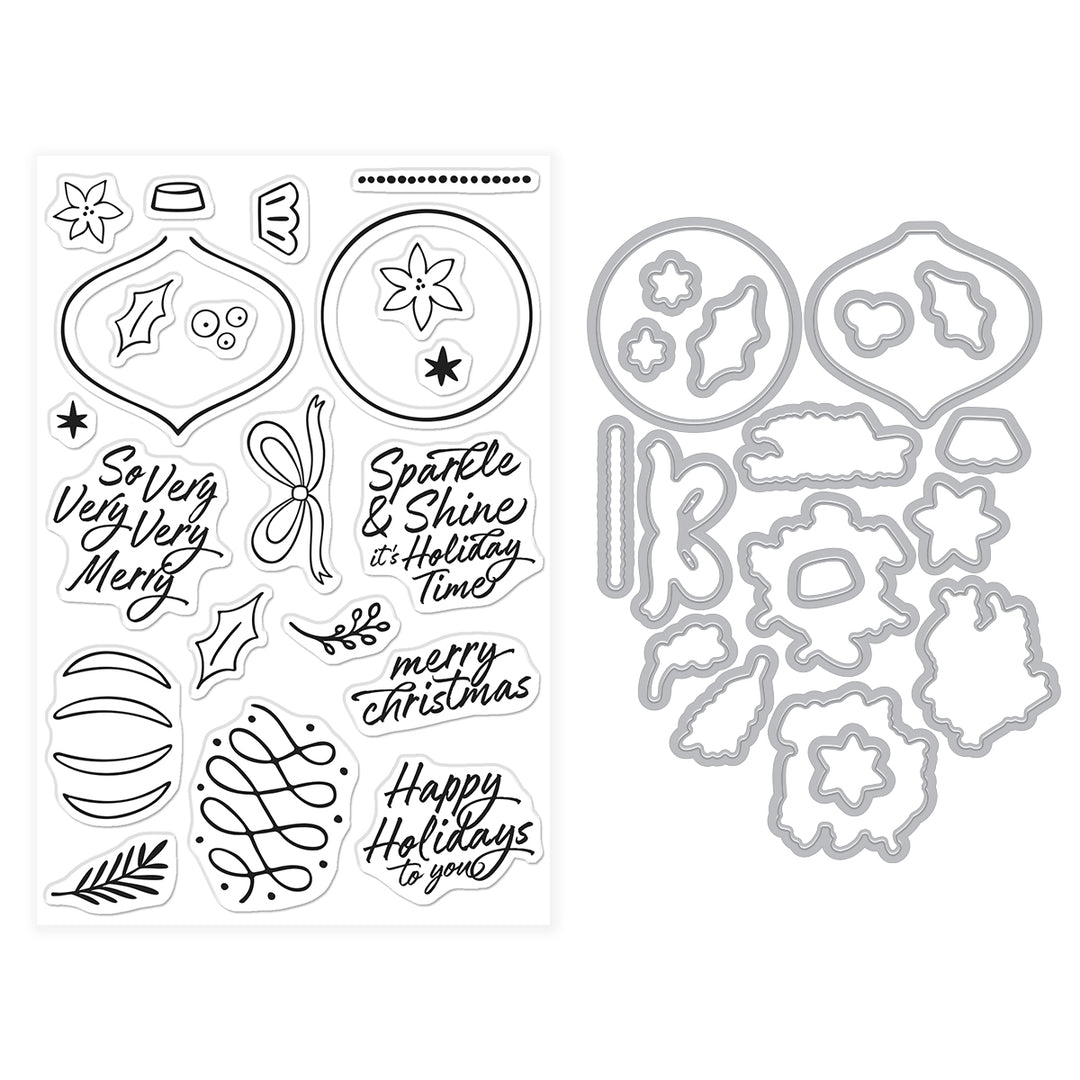 Sparkle and Shine Stamp & Cut Set of the Month - October 2025