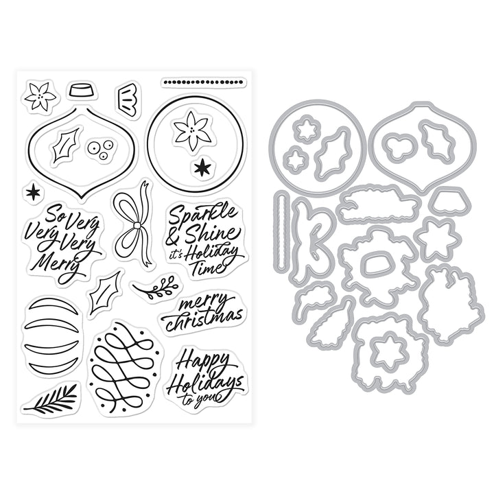 Sparkle and Shine Stamp & Cut Set of the Month - October 2025