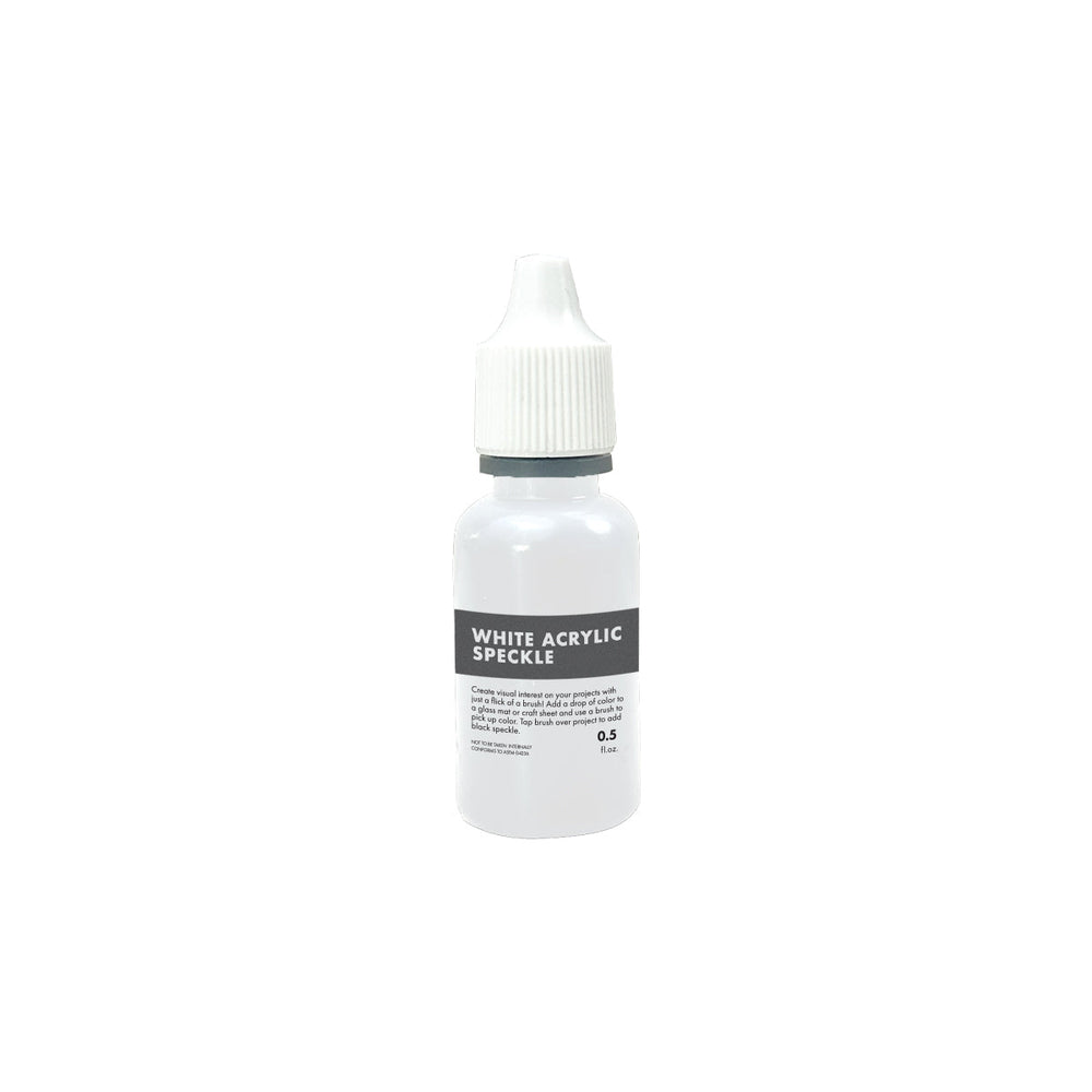 White Acrylic Speckle Ink