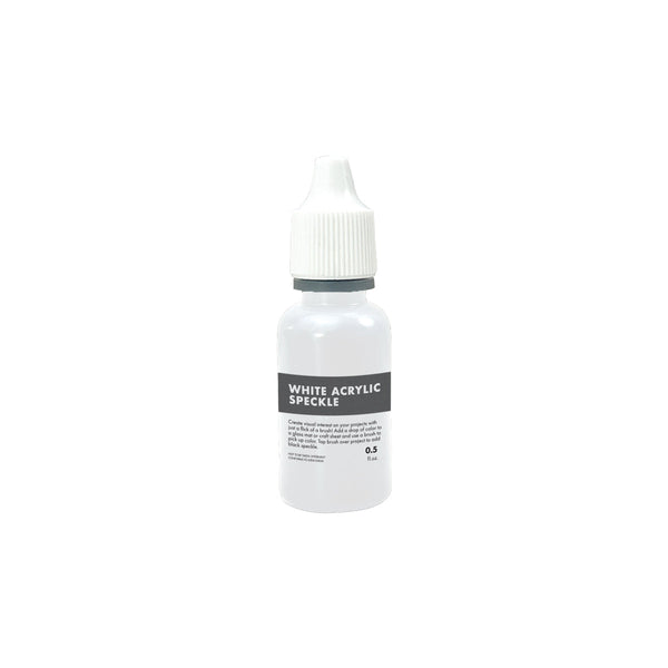 White Acrylic Speckle Ink