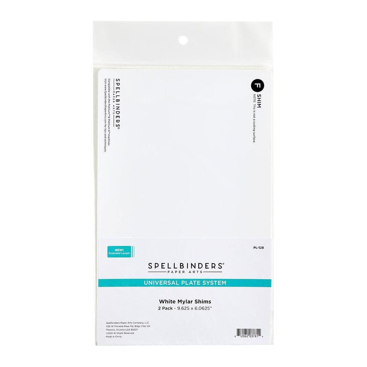 Mylar Shim (F) White 2-Pack