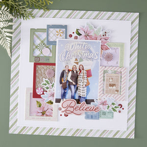 Rosie's Studio Peppermint Twist Chipboard Frames & Corners