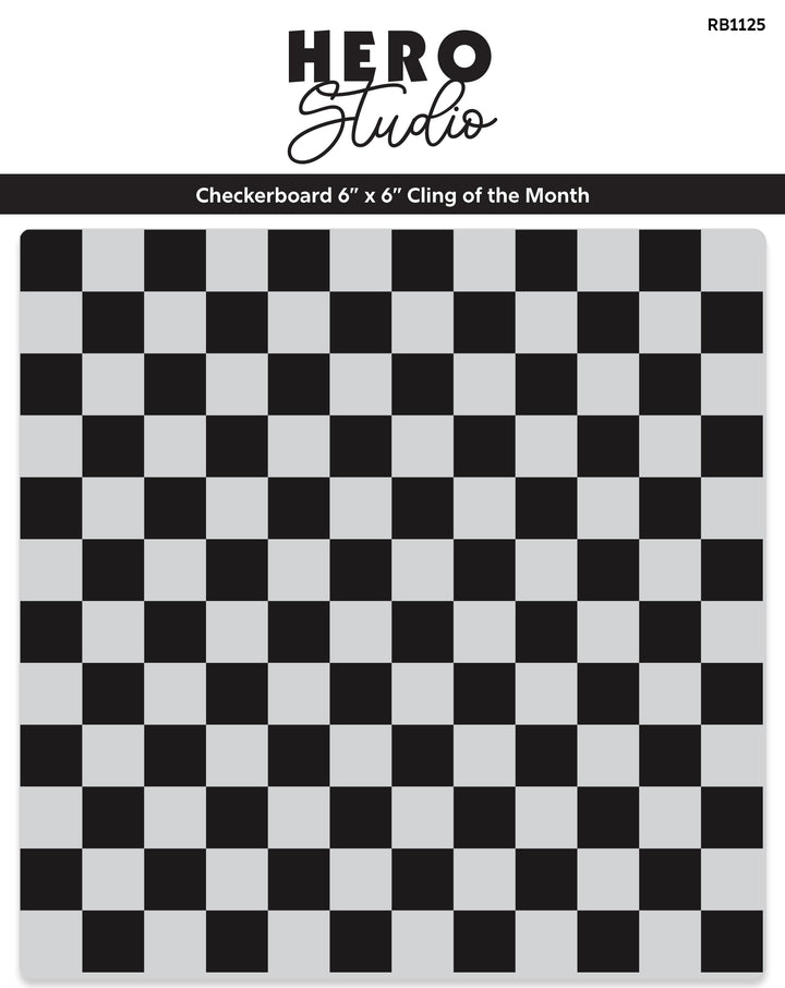 Checkerboard Cling Stamp of the Month - November 2025