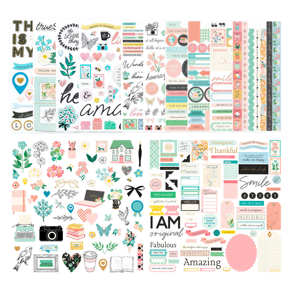 Rosie's Studio Hello It's Me! Embellishment Bundle