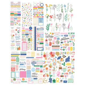 Poppy Song Embellishments Bundle + FREE Butterfly Stickers