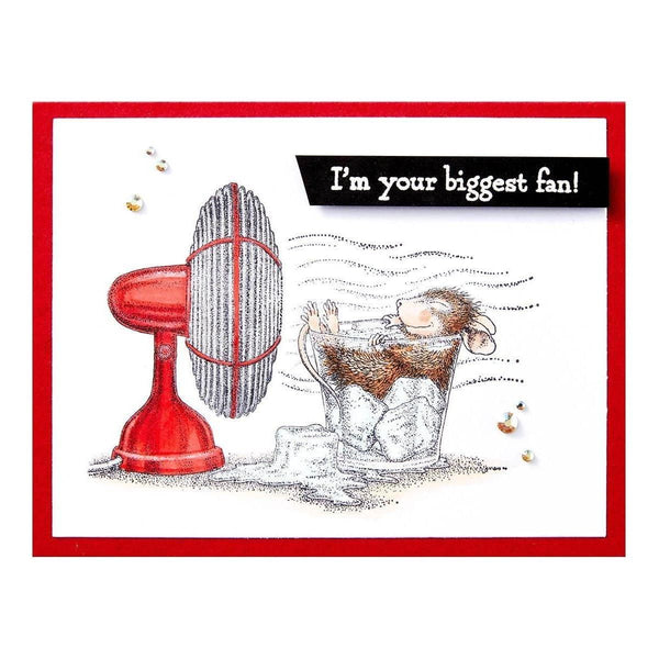 Stay Cool Cling Rubber Stamp Set from the House-Mouse Summer Fun Collection