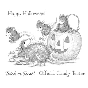 Trick or Treat! Cling Rubber Stamp Set