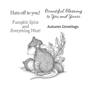 Hats Off to You! Cling Rubber Stamp Set