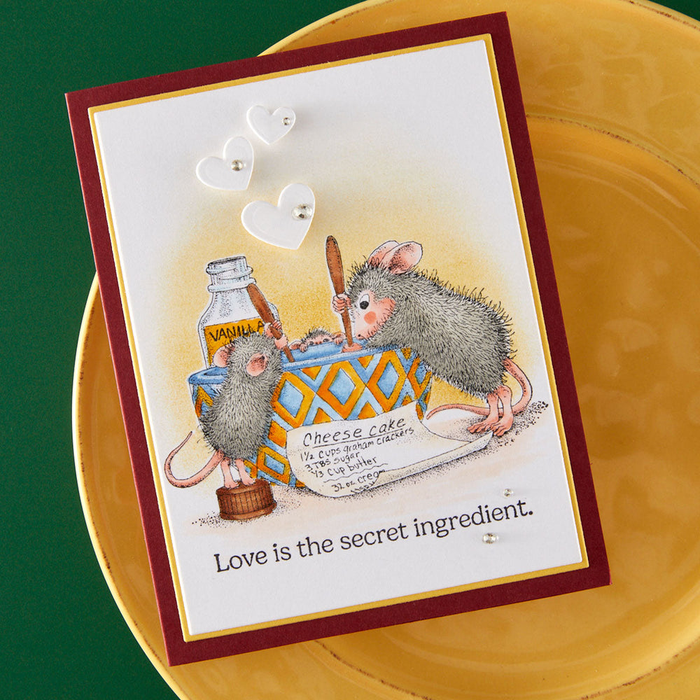 Secret Ingredient Cling Rubber Stamps by House-Mouse