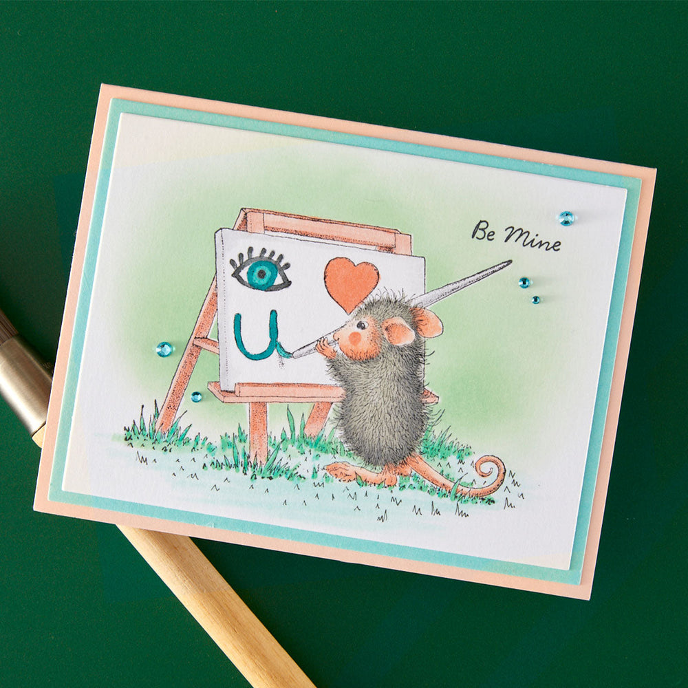 Heart and Soul Cling Rubber Stamps by House-Mouse