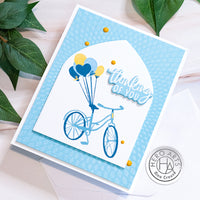 RT122 Floral & Balloon Bicycles Hero Transfers