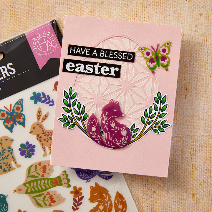 Happy Easter Stamp & Cut XL from the Charming Easter collection