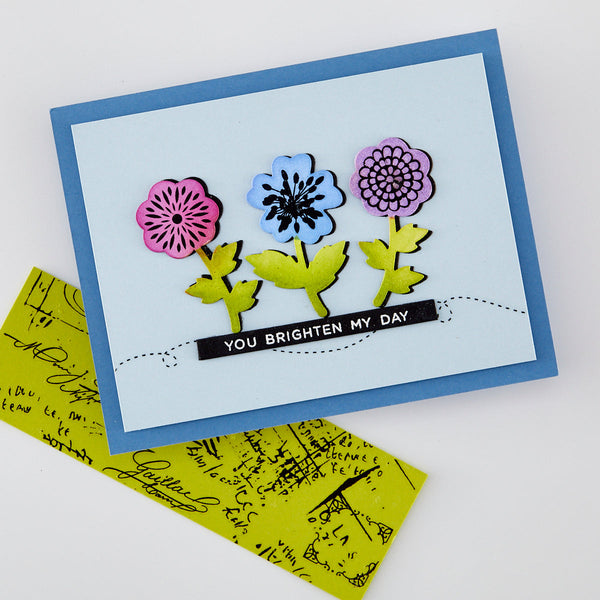 Meadow Blooms Cover Plate Die