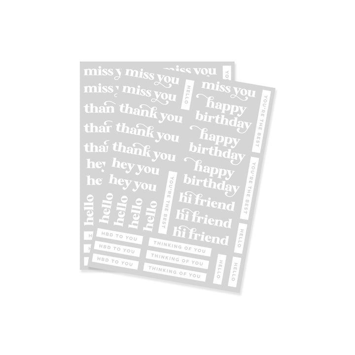 Must Have Messages Hero Transfers