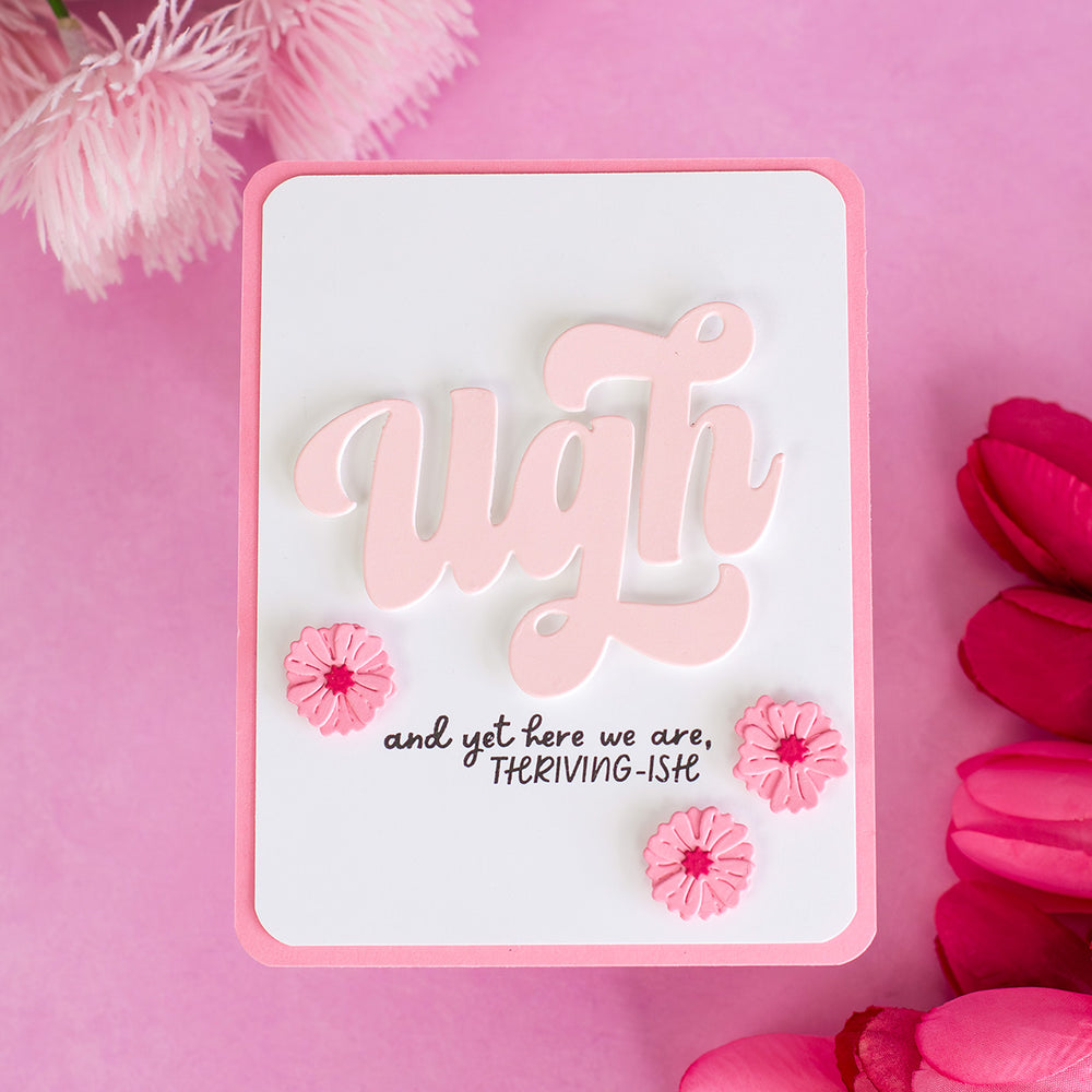 Ugh Clear Stamp & Die Set