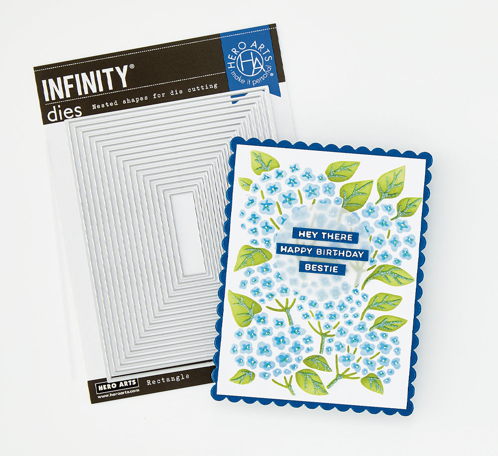 Nesting Rectangle Infinity Dies