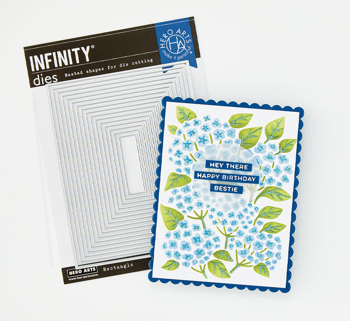 Nesting Rectangle Infinity Dies