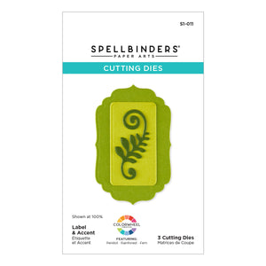 Label & Accent Etched Dies
