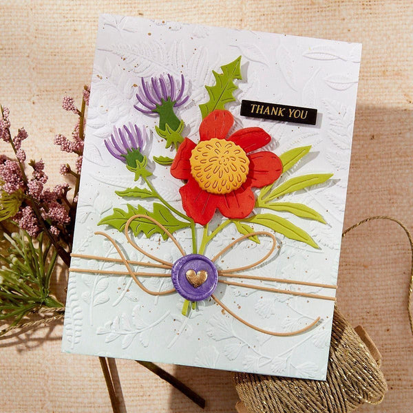 Field Notes Wildflowers Etched Dies