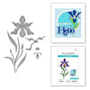 Layered Iris Etched Dies from the Spotlight Frames and Florals Collection by Lisa Horton