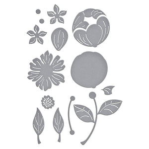 Gorgeous You Florals Etched Dies