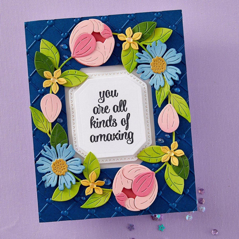 Gorgeous You Florals Etched Dies
