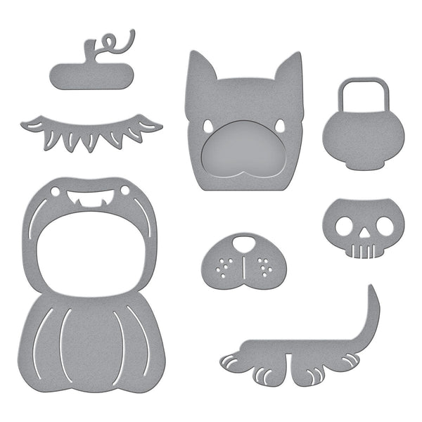 Spellbinders Exclusive: Howl-O-Ween Pup Trio