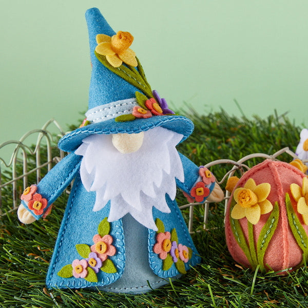 3D Eggs & Flowers Felt Décor Etched Dies by Sandi MacIver
