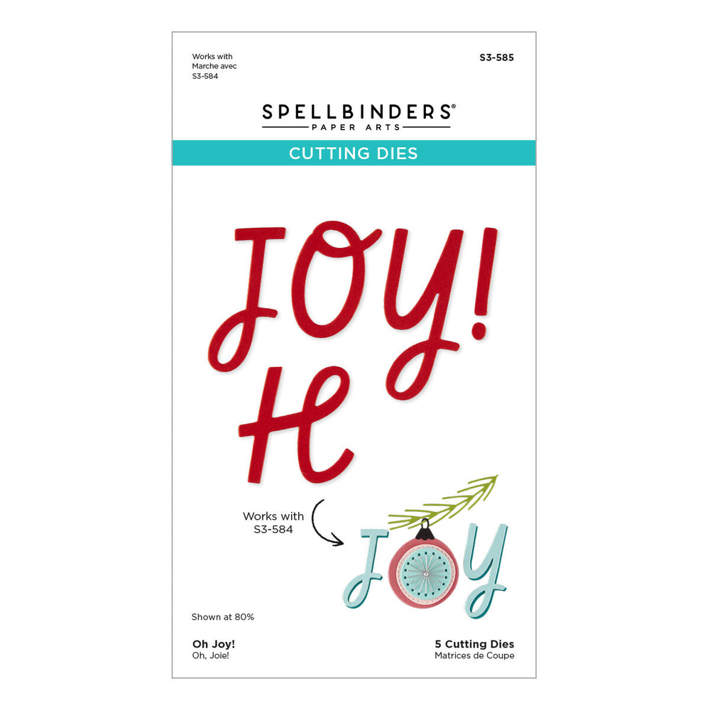 Oh Joy! Etched Stitching Dies